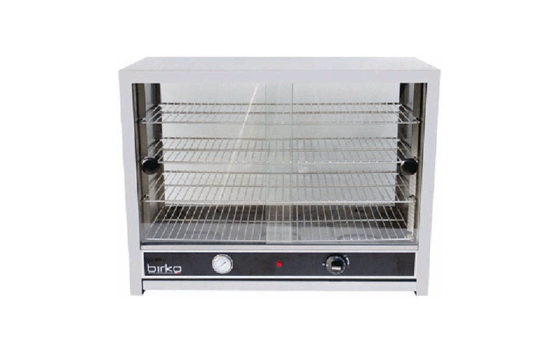 Glass Door Pie Warmer
