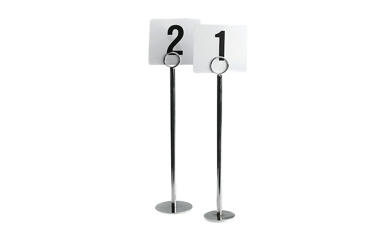 Table Number Stand