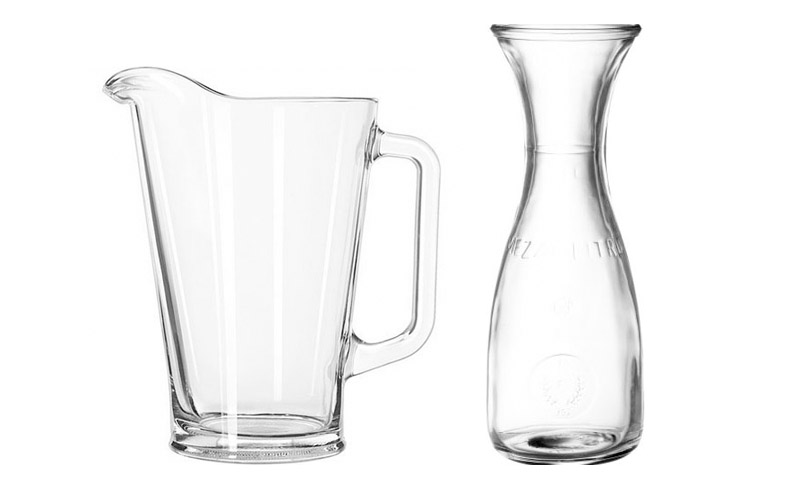 Glass Jug & Bormioli Carafe