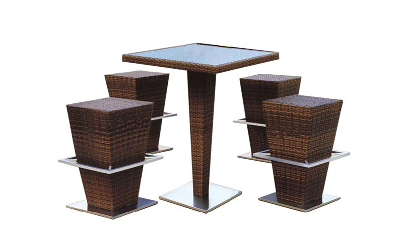 Wicker Bar Set